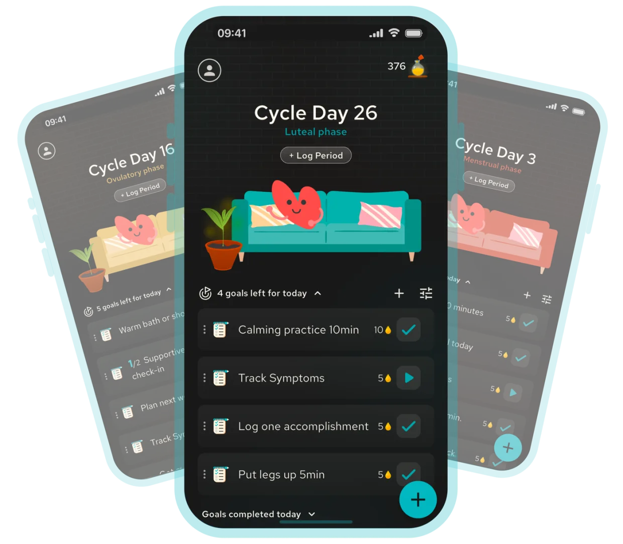 Vorschau der Belle Cycle App