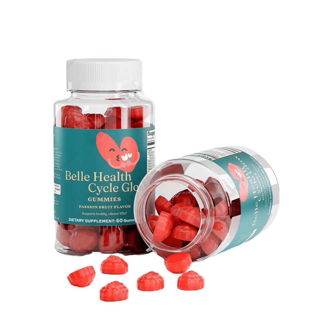 cycle glow belle health gummies