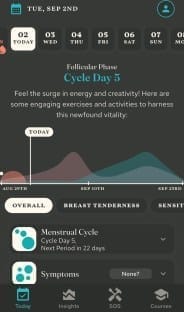 PMDD Symptom Tracker belle app1