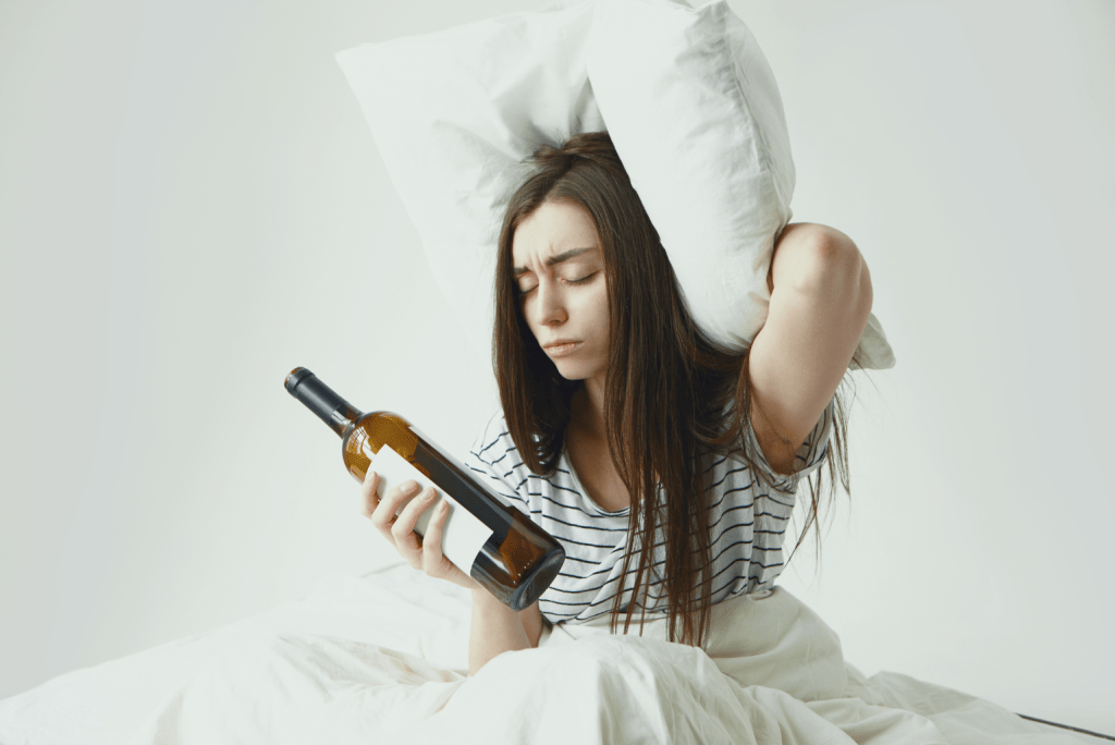 alcohol increase heart rate while sleeping