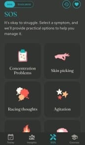 PMDD Symptom Tracker belle app1